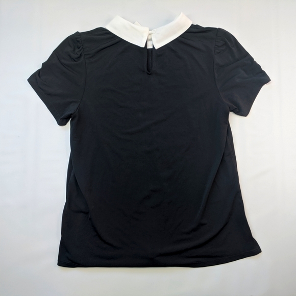 House of Harlow Wednesday Addams Collared blouse NWOT - Picture 2 of 8